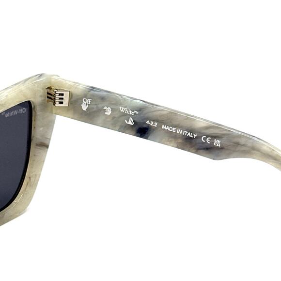 New, OFF-WHITE Sunglasses EDVARD OERI045 0807 Authentic - Picture 11 of 12